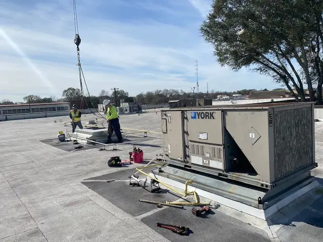 Mechanical roof top unit repair - 24 hour emergency repair